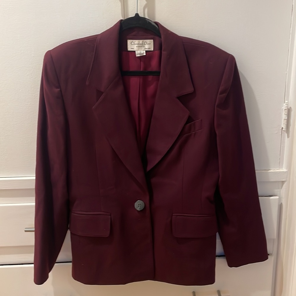 Christian Dior 1980’s Vintage blazer, size 10